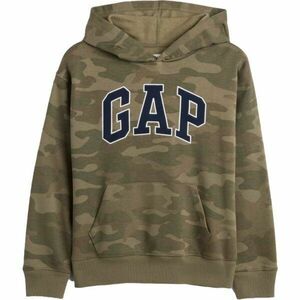GAP V-FA FASH LOGO PO CAMO Hanorac de copii, kaki, mărime imagine
