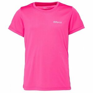 Fitforce OLVE Tricou fitness bărbați, roz, mărime 128-134 imagine