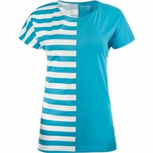 ALPINE PRO HOOTEDA Tricou de bumbac damă, albastru, mărime imagine