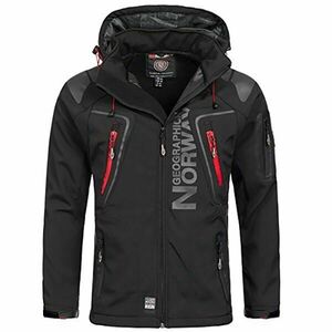 GEOGRAPHICAL NORWAY TECHNO HOODIE Geacă bărbați softshell, negru, mărime imagine