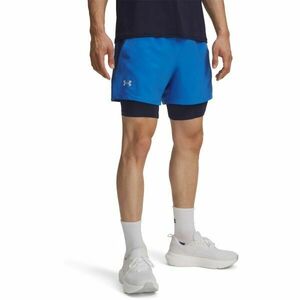 Under Armour LAUNCH 5 2-IN-1 Șort bărbați, albastru, mărime M imagine