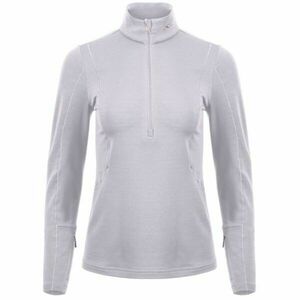 Kjus TRACE MIDLAYER HALF-ZIP W Hanorac pentru femei, gri, mărime imagine