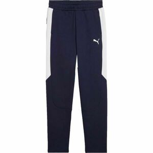 Puma TEAMEVOSTRIPE PANTS W Pantaloni trening damă, albastru închis, mărime imagine