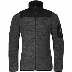 ALPINE PRO LONEB Hanorac melange pentru bărbați, gri închis, mărime imagine