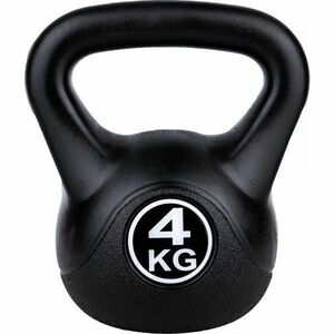 Fitforce FKBP-4KG Kettlebell, negru, mărime 4 KG imagine