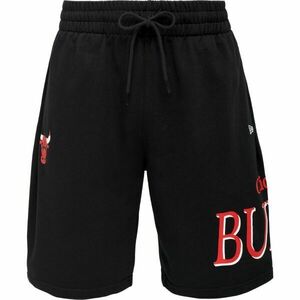 New Era CHICAGO BULLS NBA TEAM GRAPHICS SHORTS Pantaloni scurți bărbați, negru, mărime imagine