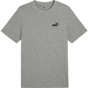 Puma ESSENTIALS SMALL NO. 1 LOGO TEE Tricou de bărbați, gri, mărime imagine