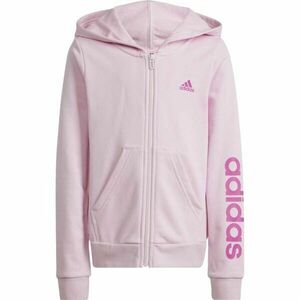 adidas LIN FZ HOODIE Hanorac pentru fete, roz, mărime imagine
