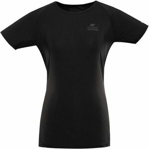 ALPINE PRO BONDA 2 Tricou sport pentru femei, negru, mărime imagine