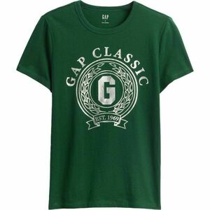 GAP V-FRCH SS FAV CREW GRAPHIC Tricou de damă, verde, mărime imagine