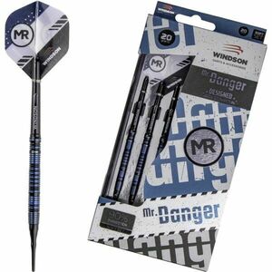Windson MR. DANGER 20 G Set de săgeți din wolfram soft, negru, mărime imagine
