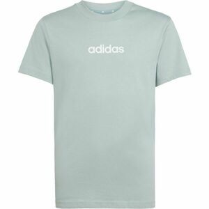 adidas LINEAR TEE 160 J Tricou pentru copii, verde deschis, mărime imagine