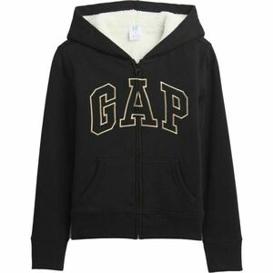 GAP V-LOGO HERITAGE SHERPA FZ Hanorac izolat pentru fete, negru, mărime imagine