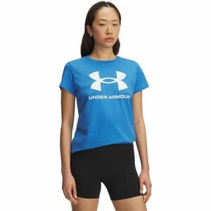 Under Armour LIVE SPORTSTYLE GRAPHIC SS Tricou damă, albastru, mărime L imagine