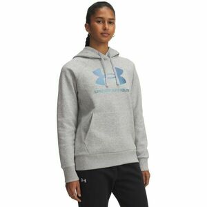 Under Armour RIVAL FLEECE SHIMMER Hanorac de damă, gri, mărime S imagine