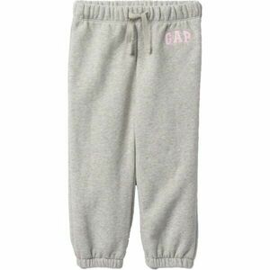 GAP V- FRCH LOGO Pantaloni de trening pentru fete, gri, mărime 5Y imagine