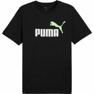 Puma ESSENTIALS 2COLOR SMALL NO 1 LOGO TEE Tricou bărbați, negru, mărime imagine