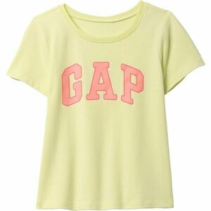 GAP V-LOGO Tricou fete, galben, mărime 2Y imagine