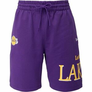 New Era LA LAKERS NBA TEAM GRAPHICS SHORTS Pantaloni scurți bărbați, mov, mărime imagine