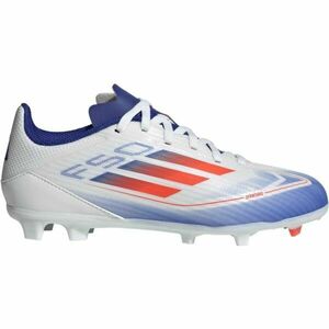 adidas F50 LEAGUE FG/MG J Ghete de fotbal copii, alb, mărime 37 1/3 imagine