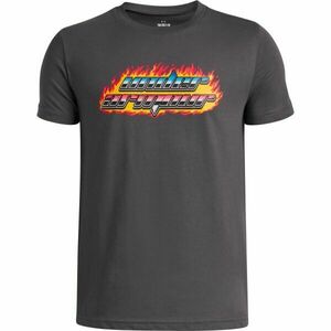 Under Armour FLAME WSS Tricou pentru băieți, gri închis, mărime S imagine