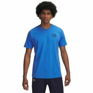 Under Armour TRIPLE STACK Tricou de bărbați, albastru, mărime M imagine