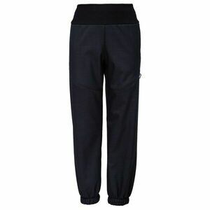 UNUO LIGHT Pantaloni softshell copii, gri închis, mărime 122-128 imagine