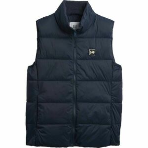 GAP V-FRCH LOGO LW PUFFER Vestă pentru femei, albastru închis, mărime imagine