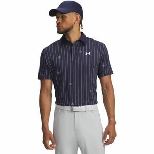 Under Armour PLAYOFF 3.0 Tricou de golf pentru bărbați, albastru închis, mărime L imagine