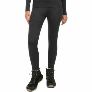 KILPI MAVORA BOTTOM Pantaloni termici din MERINO WOOL pentru femei, negru, mărime imagine