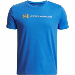 Under Armour LOGO WORDMARK Tricou pentru copii, albastru, mărime S imagine