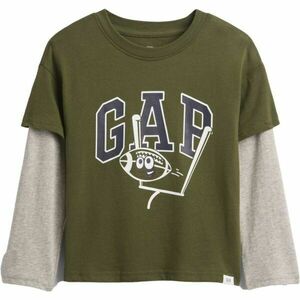 GAP V-2 IN 1 GR T Tricou pentru copii, verde, mărime 5Y imagine
