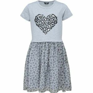 Lewro HARRIET Rochie cu fustă din tul pentru fete, gri, mărime 128-134 imagine