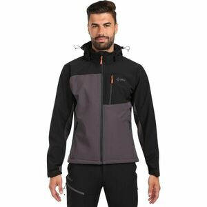KILPI ONTAVIO Geacă softshell de bărbați, gri închis, mărime imagine