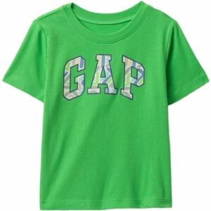 GAP V-FRCH LOGO Tricou băieți, verde, mărime 2Y imagine