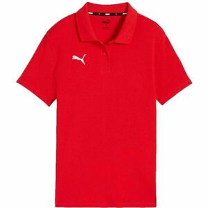 Puma TEAMGOAL CASUALS POLO W Tricou polo damă, roșu, mărime imagine