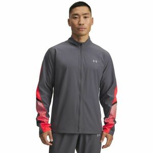 Under Armour VELOCITI STORM Geacă de bărbați, gri, mărime L imagine