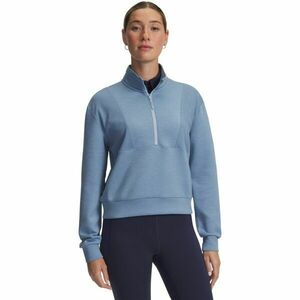 Under Armour DRIVE MIDLAYER PULLOVER Pulover de golf pentru femei, albastru deschis, mărime M imagine