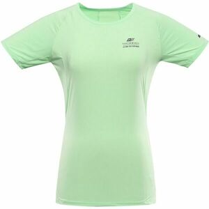 ALPINE PRO BONDA 2 Tricou sport pentru femei, verde deschis, mărime imagine