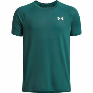 Under Armour UA TECH 2.0 SS Tricou sport băieți, verde închis, mărime L imagine