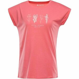 ALPINE PRO OMBA 2 Tricou cu mânecă scurtă pentru femei, roz, mărime imagine