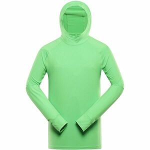 ALPINE PRO IZAR Hanorac sport pentru bărbați, verde, mărime imagine