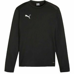 Puma TEAMGOAL TRAINING 1/4 SWEAT Hanorac sport pentru bărbați, negru, mărime imagine