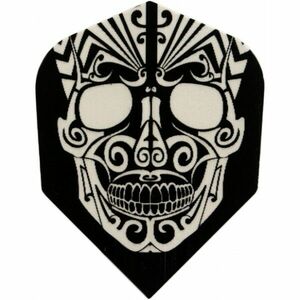Windson SKULL PLAST 3 BUC Fluturaș săgeți standard, alb, mărime imagine