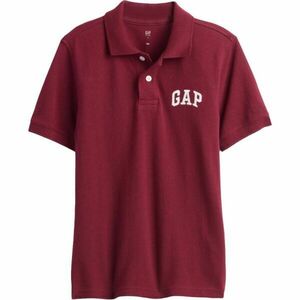 GAP V-FRCH SS LOGO POLO Tricou polo băieți, roșu, mărime imagine