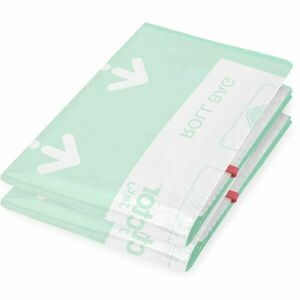 COMPACTOR JET ROLL BAGS L 2PCS Pungi vidate pentru călătorii, verde deschis, mărime imagine