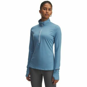 Under Armour QUALIFIER RUN 1/2 ZIP Tricou pentru damă, albastru deschis, mărime imagine