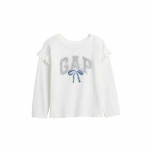 GAP V-LS RFL KNT TOP Tricou pentru copii, alb, mărime imagine