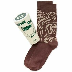 CELIO XMISOCOFFE Șosete pentru bărbați, maro, mărime imagine