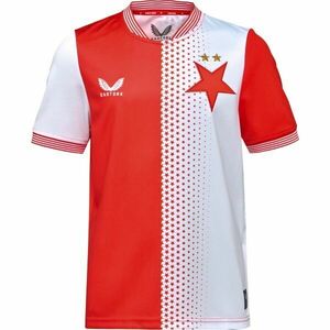 CASTORE SLAVIA PRAGUE HOME SS SHIRT Tricou de fotbal bărbați, roșu, mărime imagine